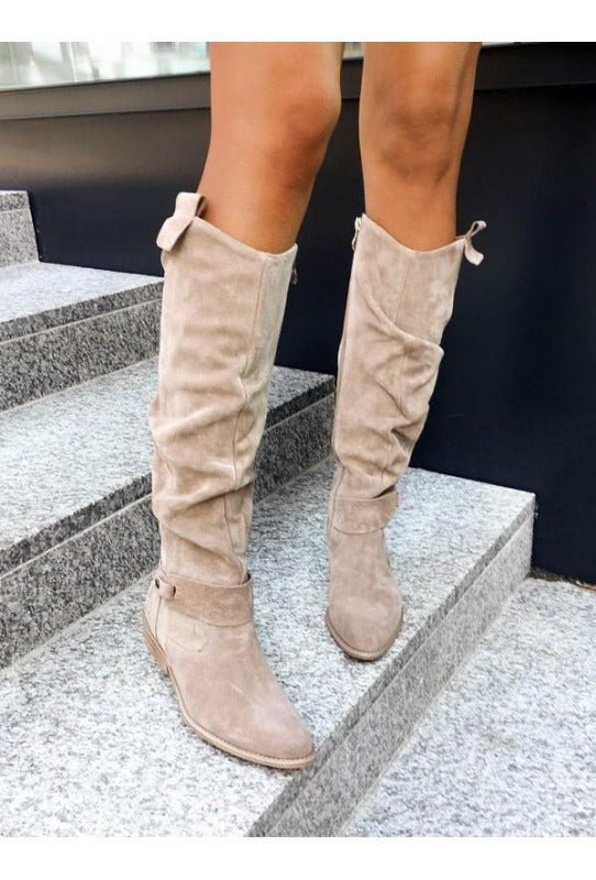 Bottes en cuir Allison