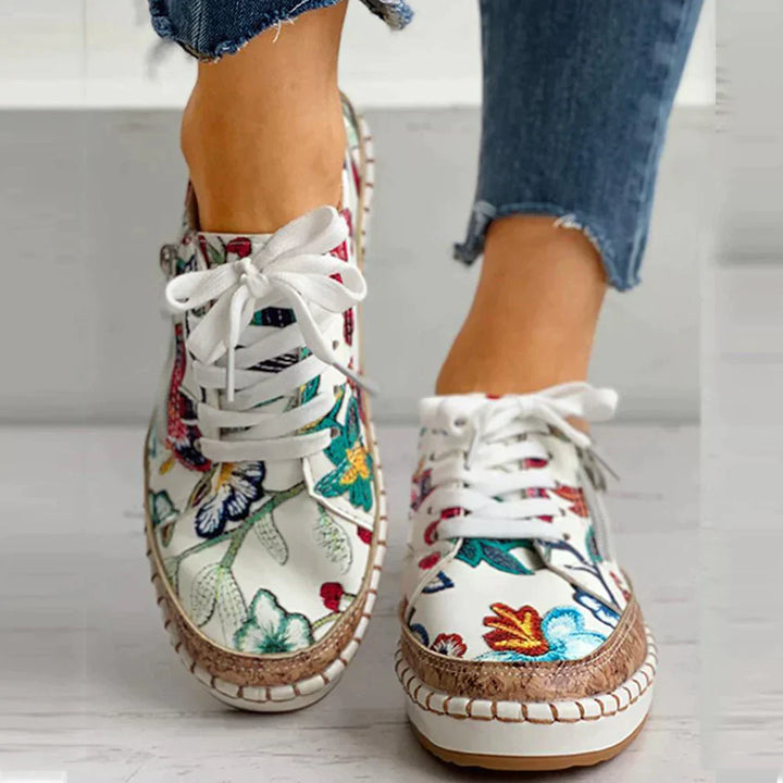 Isabella | Chaussures Florales Élégantes